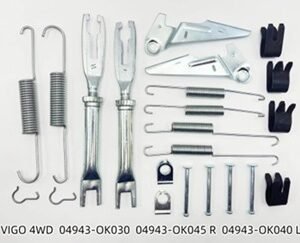 Kit Accesorios para Balatas Toyota Hilux Revo 2008/2024